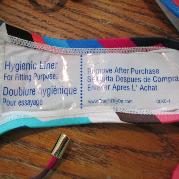 La Blanca Slice Of Paradise Side Tie Hipster Bottom Bikini NWT Sz 16 - Picture 8 of 8